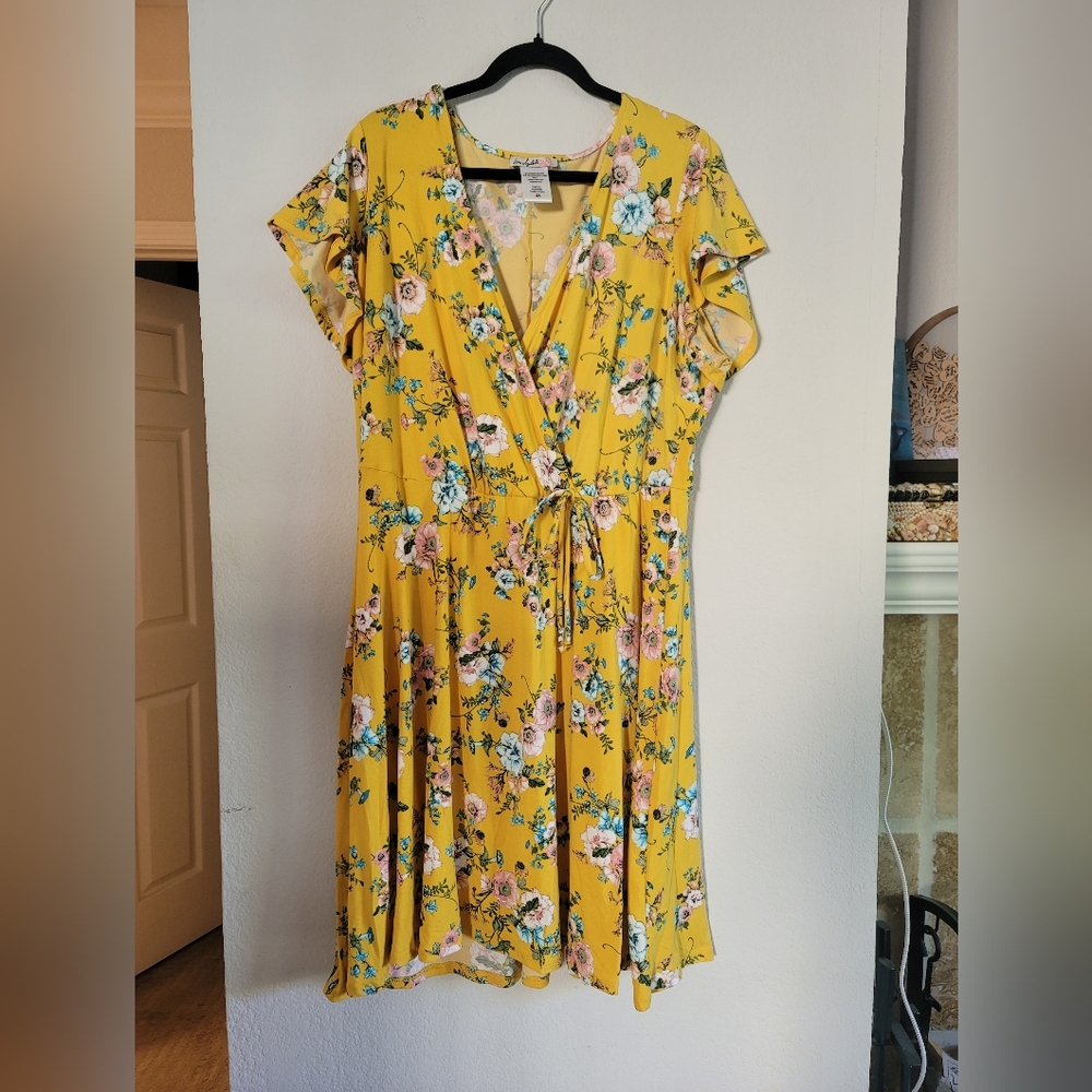 Love Squared womens plus size dress